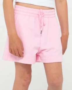 Signature Fleece Short Girls | Rusty Cheap