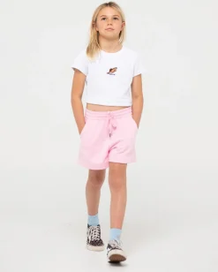 Signature Fleece Short Girls | Rusty Cheap
