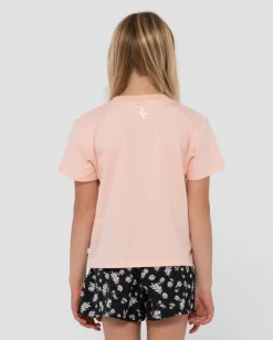 Signature Graphic Relaxed Tee Girls | Rusty Fashion