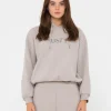 Signature Oversize Hooded Fleece | Rusty Flash Sale