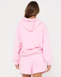 Signature Oversize Hooded Fleece | Rusty Outlet