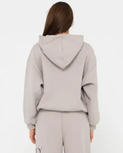 Signature Oversize Hooded Fleece | Rusty Flash Sale