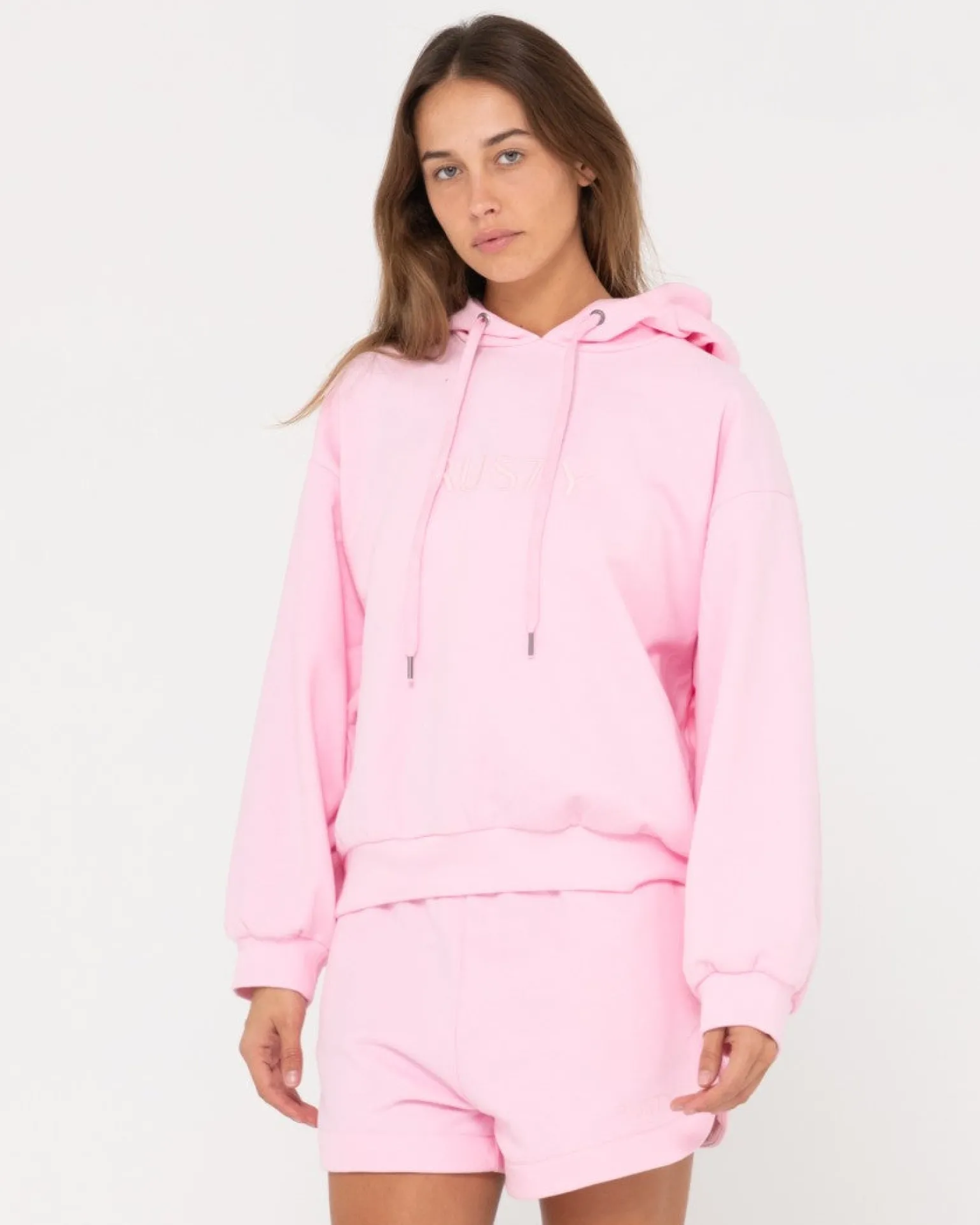 Signature Oversize Hooded Fleece | Rusty Outlet