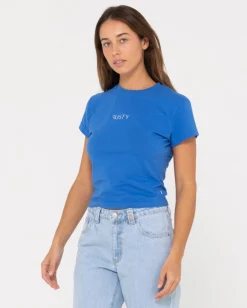 Signature Skimmer Baby Tee | Rusty Online