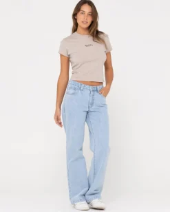 Signature Skimmer Baby Tee | Rusty Clearance