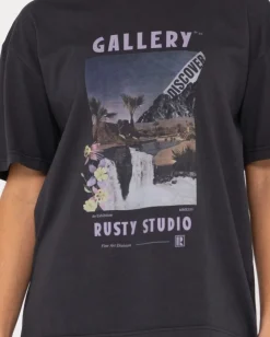 Studio Oversize Graphic Tee | Rusty Clearance