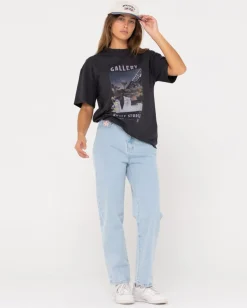 Studio Oversize Graphic Tee | Rusty Clearance