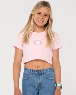 Sunset Baby Tee Girls | Rusty Best