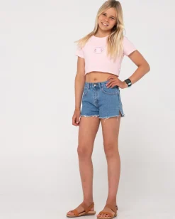 Sunset Baby Tee Girls | Rusty Best
