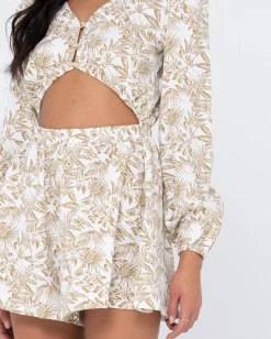 Salvador Long Sleeve Playsuit | Rusty Best Sale