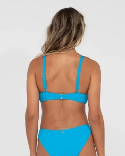 Sandalwood Textured Bralette Bikini Top | Rusty Sale