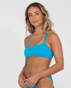 Sandalwood Textured Bralette Bikini Top | Rusty Store