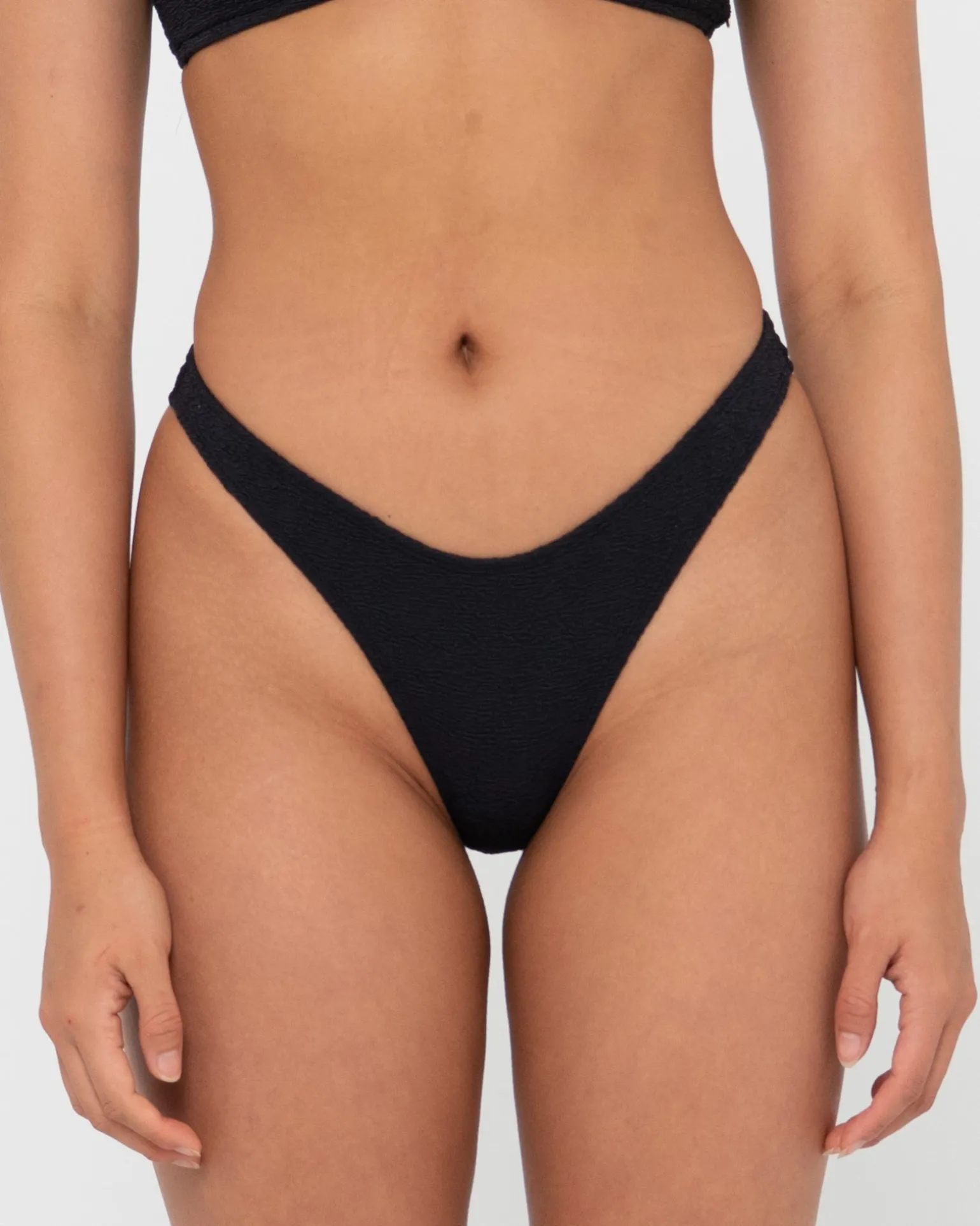 Sandalwood Textured Brazilian Bikini Bottom | Rusty Outlet
