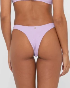 Sandalwood Textured Brazilian Bikini Bottom | Rusty Outlet