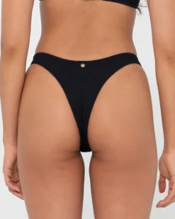 Sandalwood Textured Brazilian Bikini Bottom | Rusty Outlet