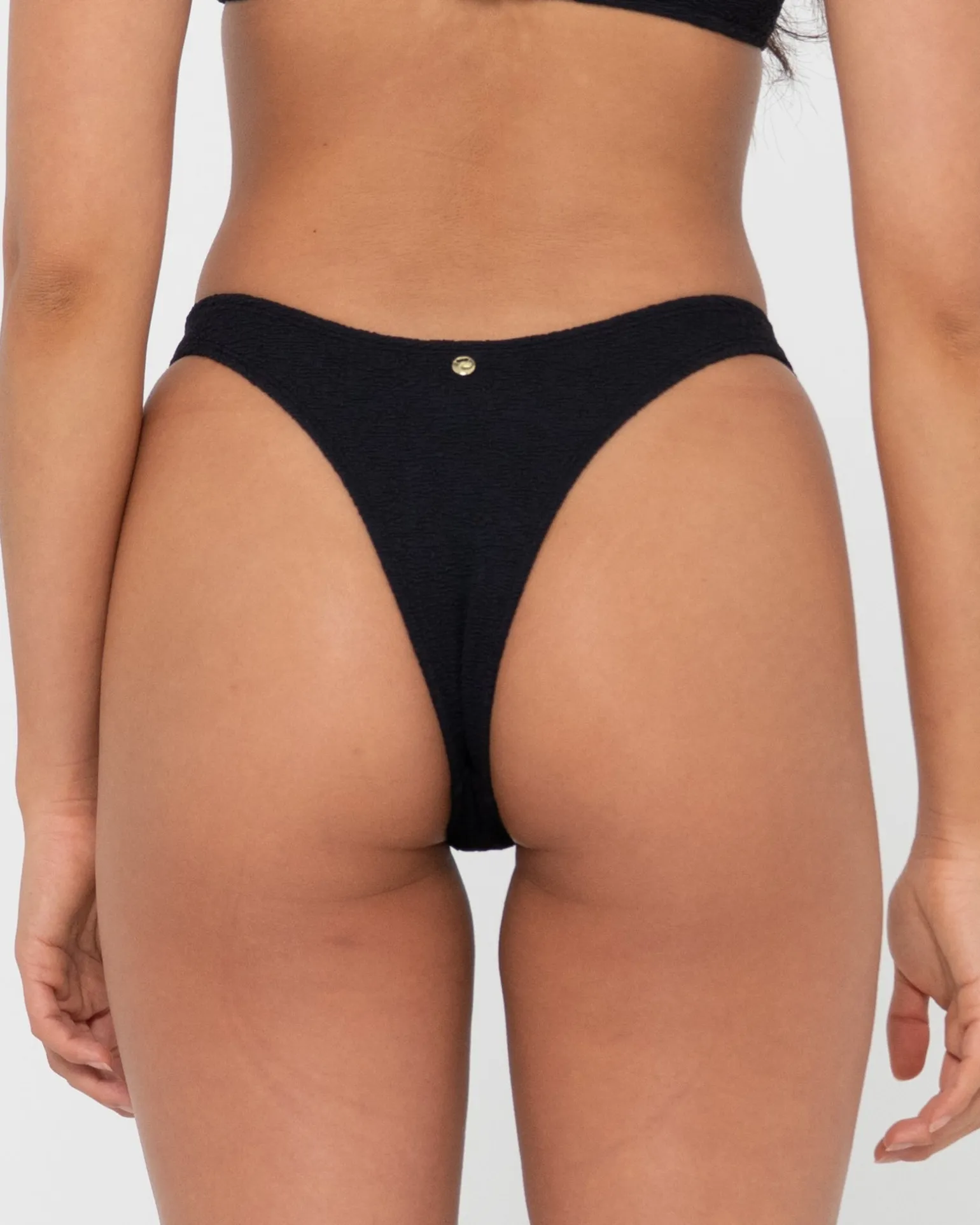 Sandalwood Textured Brazilian Bikini Bottom | Rusty Outlet
