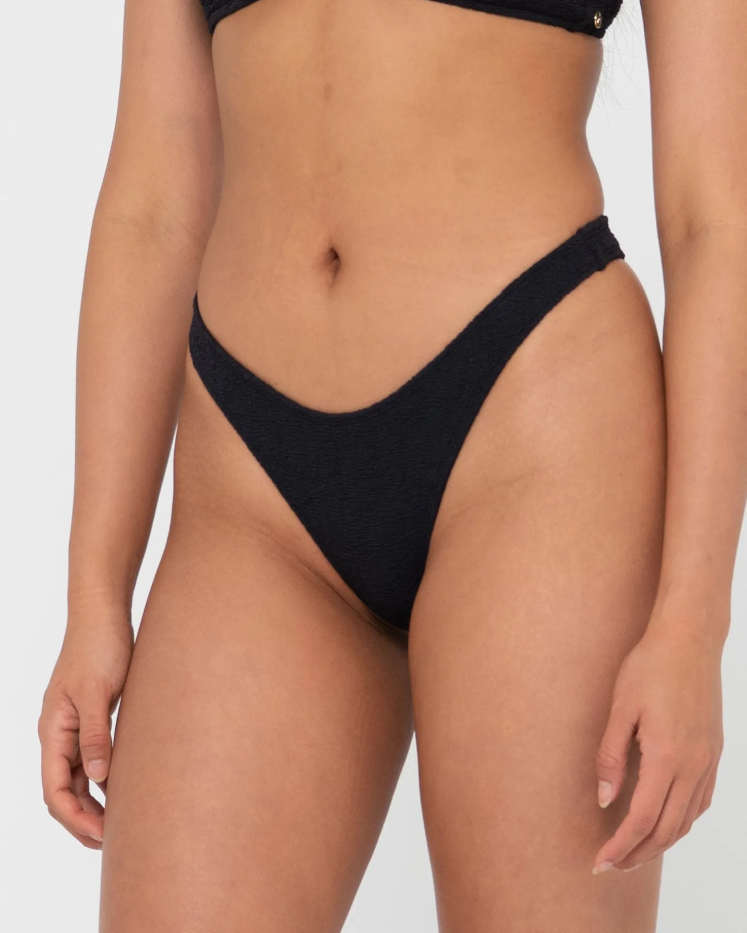 Sandalwood Textured Brazilian Bikini Bottom | Rusty Outlet
