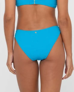 Sandalwood Textured Classic Bikini Bottom | Rusty Outlet