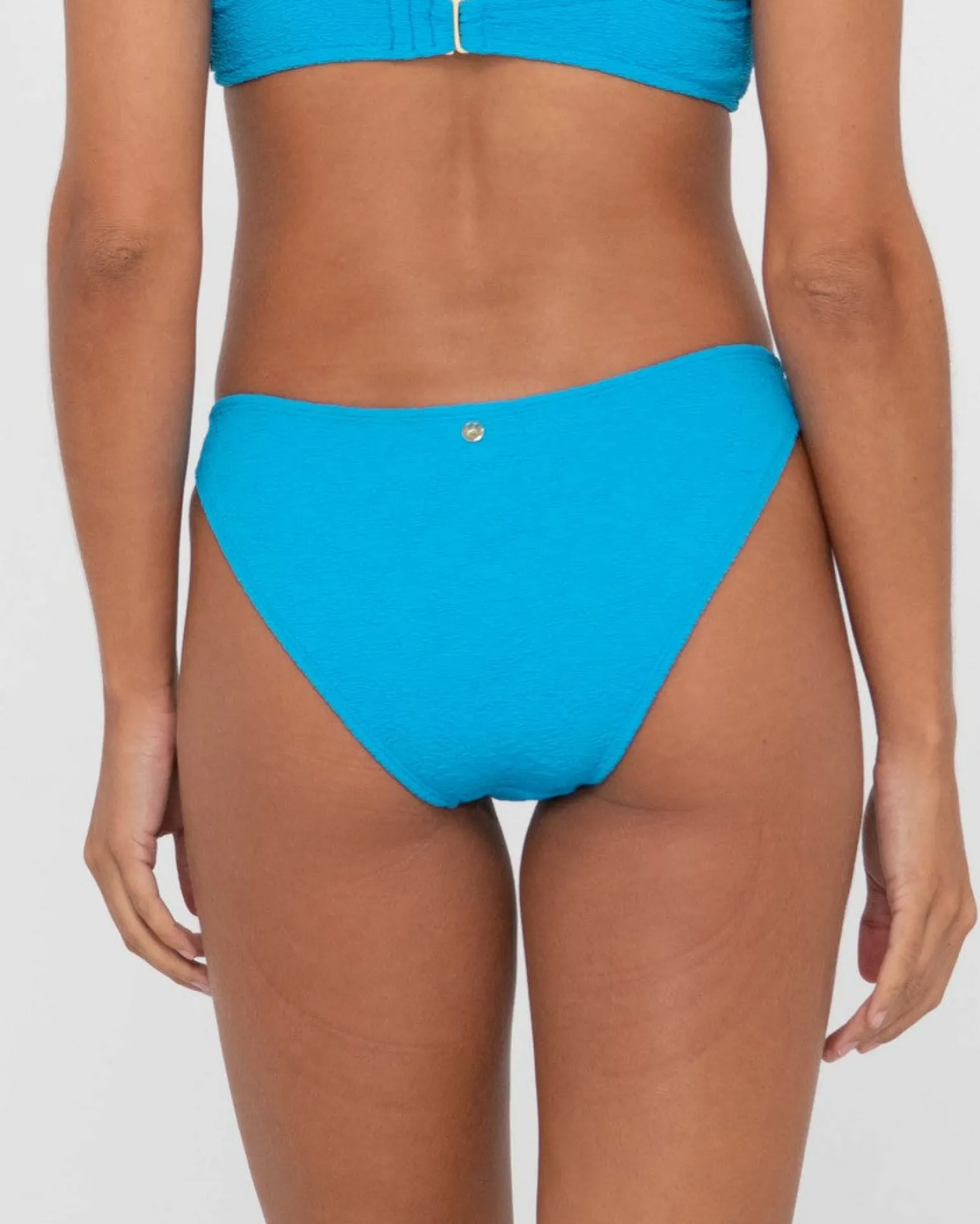 Sandalwood Textured Classic Bikini Bottom | Rusty Outlet