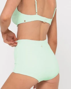 Sandalwood Textured High Waisted Surf Short | Rusty Online