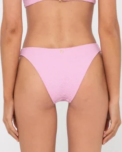 Sandalwood Textured Midi Bikini Bottom | Rusty Cheap