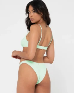 Sandalwood Textured Midi Bikini Bottom | Rusty Sale