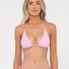 Sandalwood Textured Multiway Bikini Top | Rusty Discount