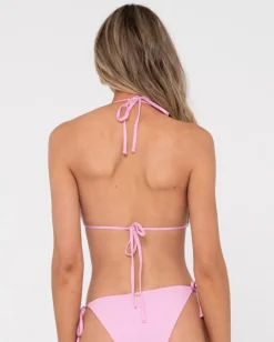 Sandalwood Textured Multiway Bikini Top | Rusty Discount