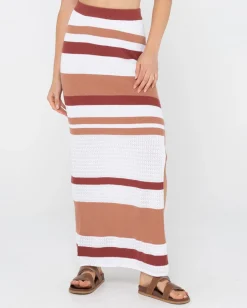 Sandbar Maxi Skirt | Rusty Hot
