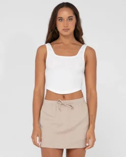 Scarlett Cropped Tank Top | Rusty Best