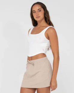 Scarlett Cropped Tank Top | Rusty Best