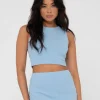 Scarlett Knitted Cropped Tank | Rusty Sale