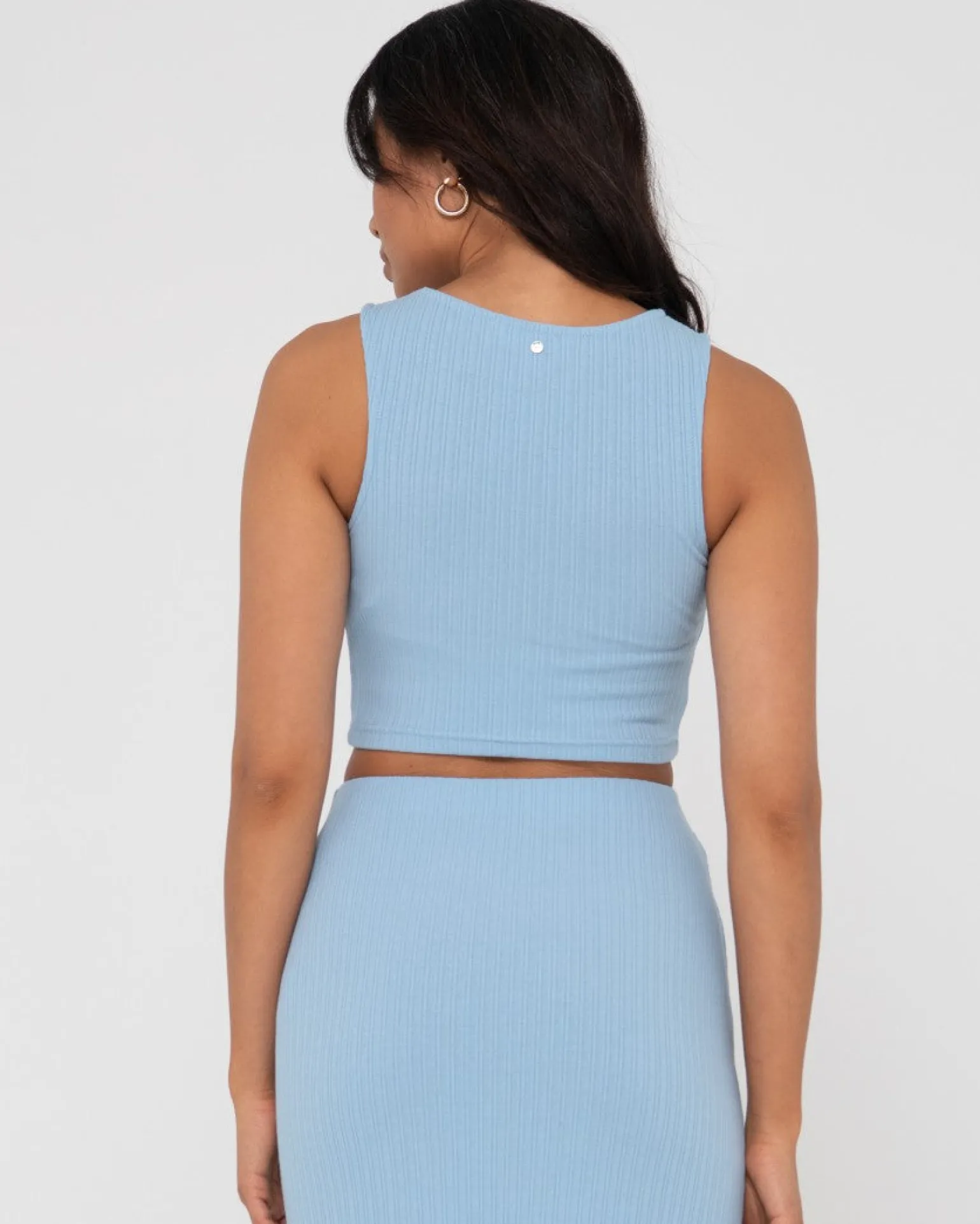 Scarlett Knitted Cropped Tank | Rusty Sale