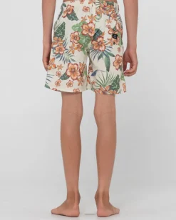 Selling The Dream Printed Boardshort Boys | Rusty Flash Sale
