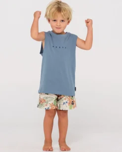 Selling The Dream Printed Boardshort Runts | Rusty New