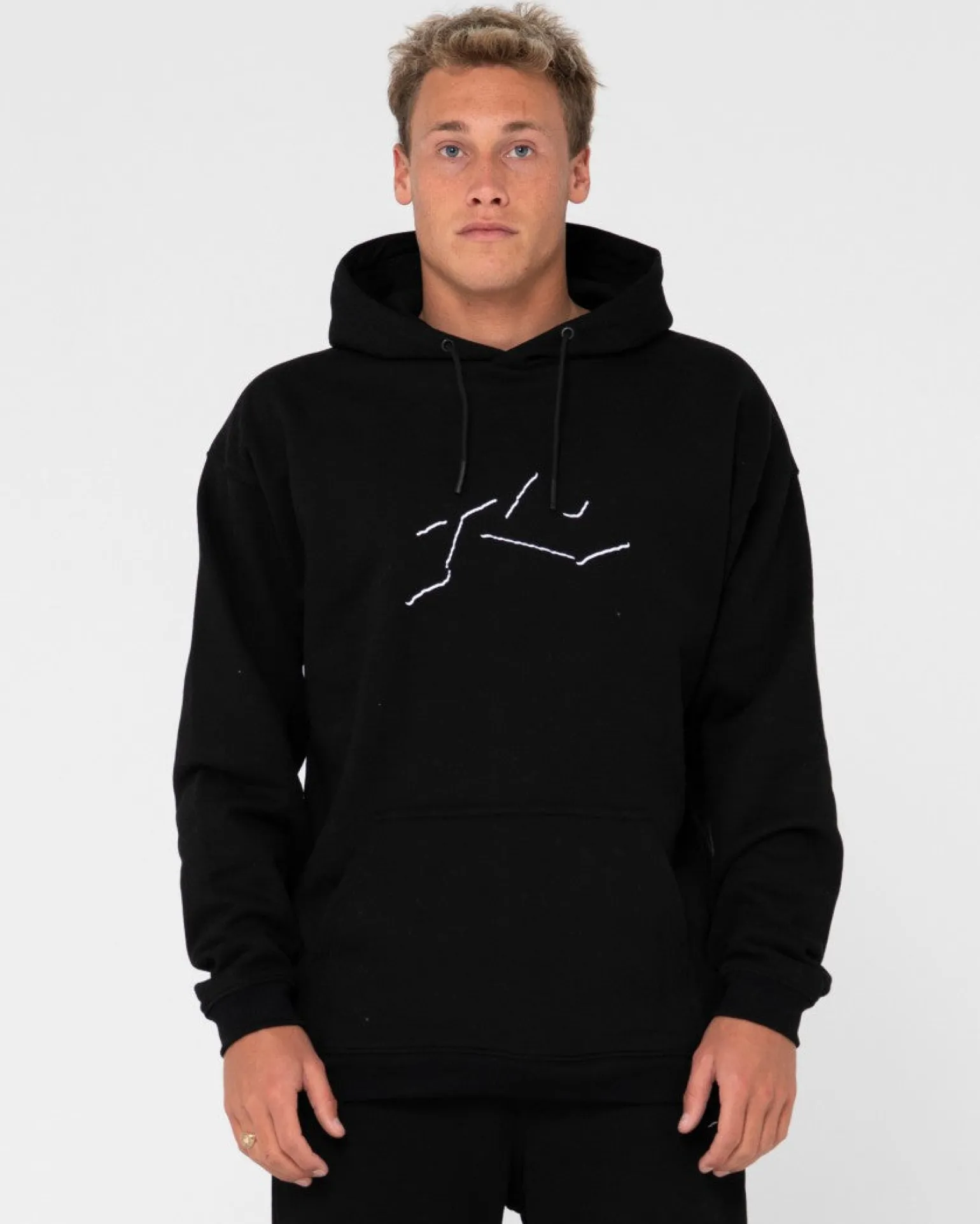 Shadow R Relaxed Fleece Hoodie | Rusty Cheap