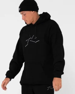 Shadow R Relaxed Fleece Hoodie | Rusty Cheap