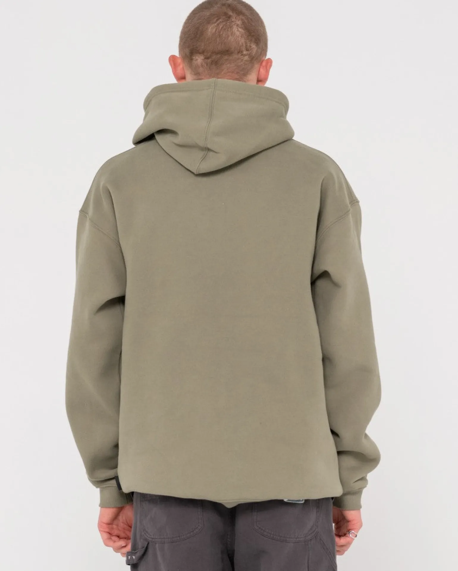Shadow R Relaxed Super Fleece Hoodie | Rusty Cheap