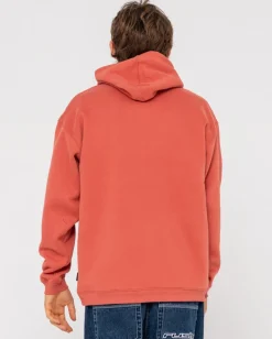 Shadow R Relaxed Super Fleece Hoodie | Rusty Outlet