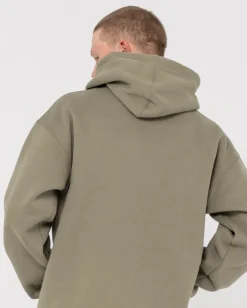 Shadow R Relaxed Super Fleece Hoodie | Rusty Cheap
