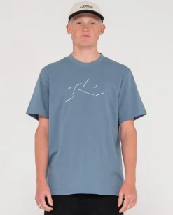 Shadow R Short Sleeve Tee | Rusty Best