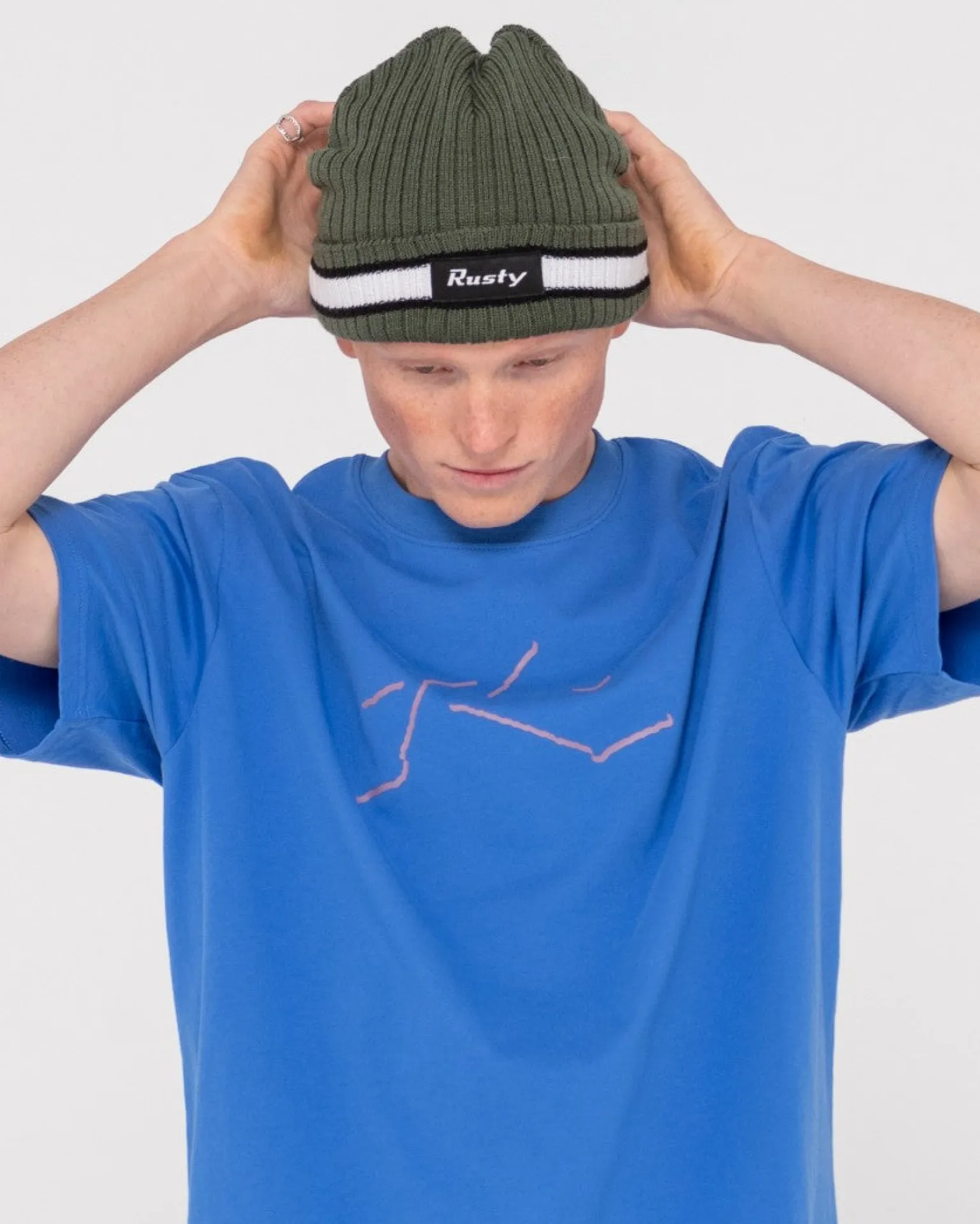 Shadow R Short Sleeve Tee | Rusty Shop