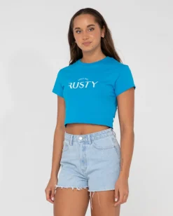 1985 Short Sleeve Graphic Baby Tee | Rusty Best