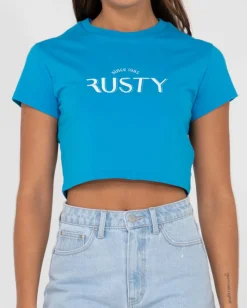 1985 Short Sleeve Graphic Baby Tee | Rusty Best