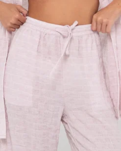Siena High Waisted Relaxed Fit Beach Pant | Rusty Hot