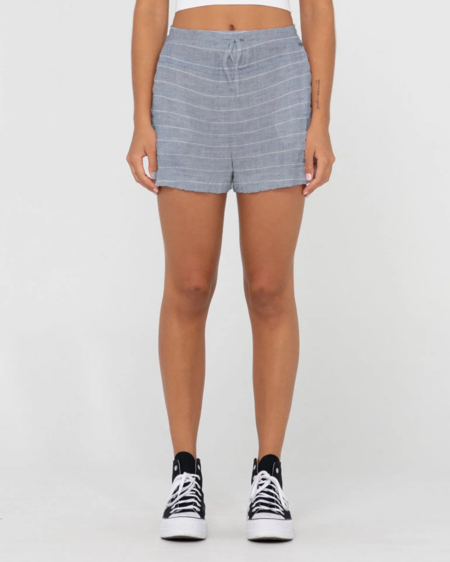 Siena Striped Relaxed Fit Short | Rusty Clearance