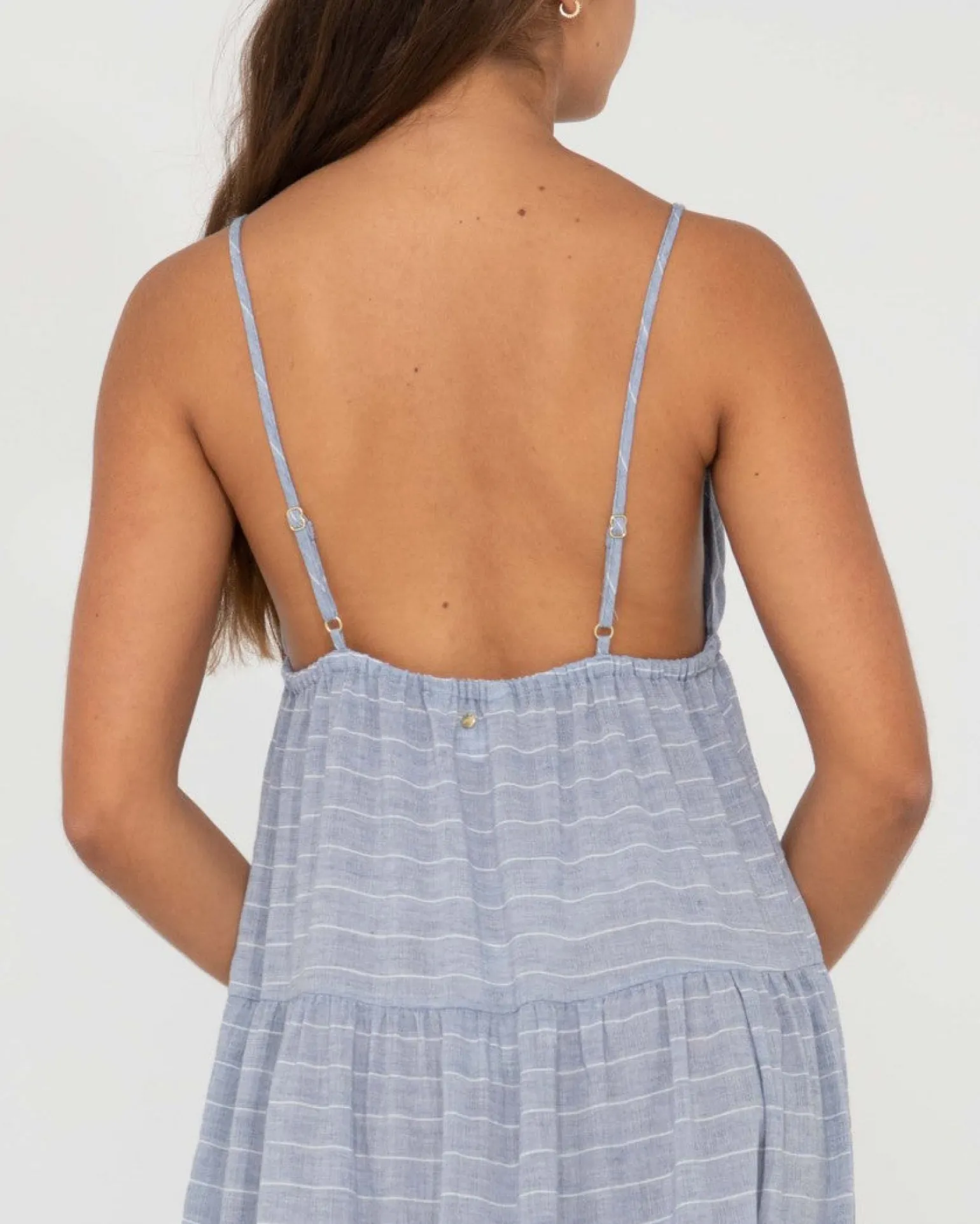 Siena Striped Tiered Maxi Dress | Rusty Online
