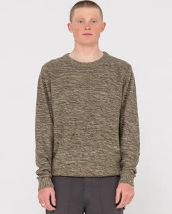 Skyliner Crew Neck Knit | Rusty Flash Sale