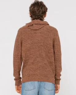 Skyliner Hood Knit | Rusty Clearance