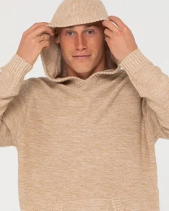 Skyliner Hooded Knit | Rusty Sale